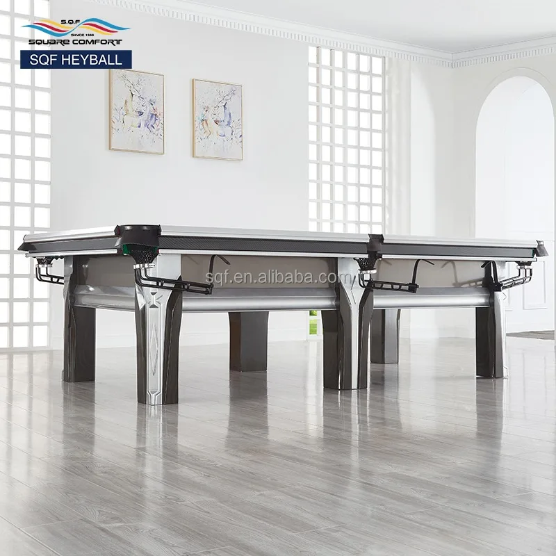 Airo S.Q.F Hot Sale Luxury Heyball Commercial Pool Unique Design Durable Competition Snooker Billiard Game Customizable Wood