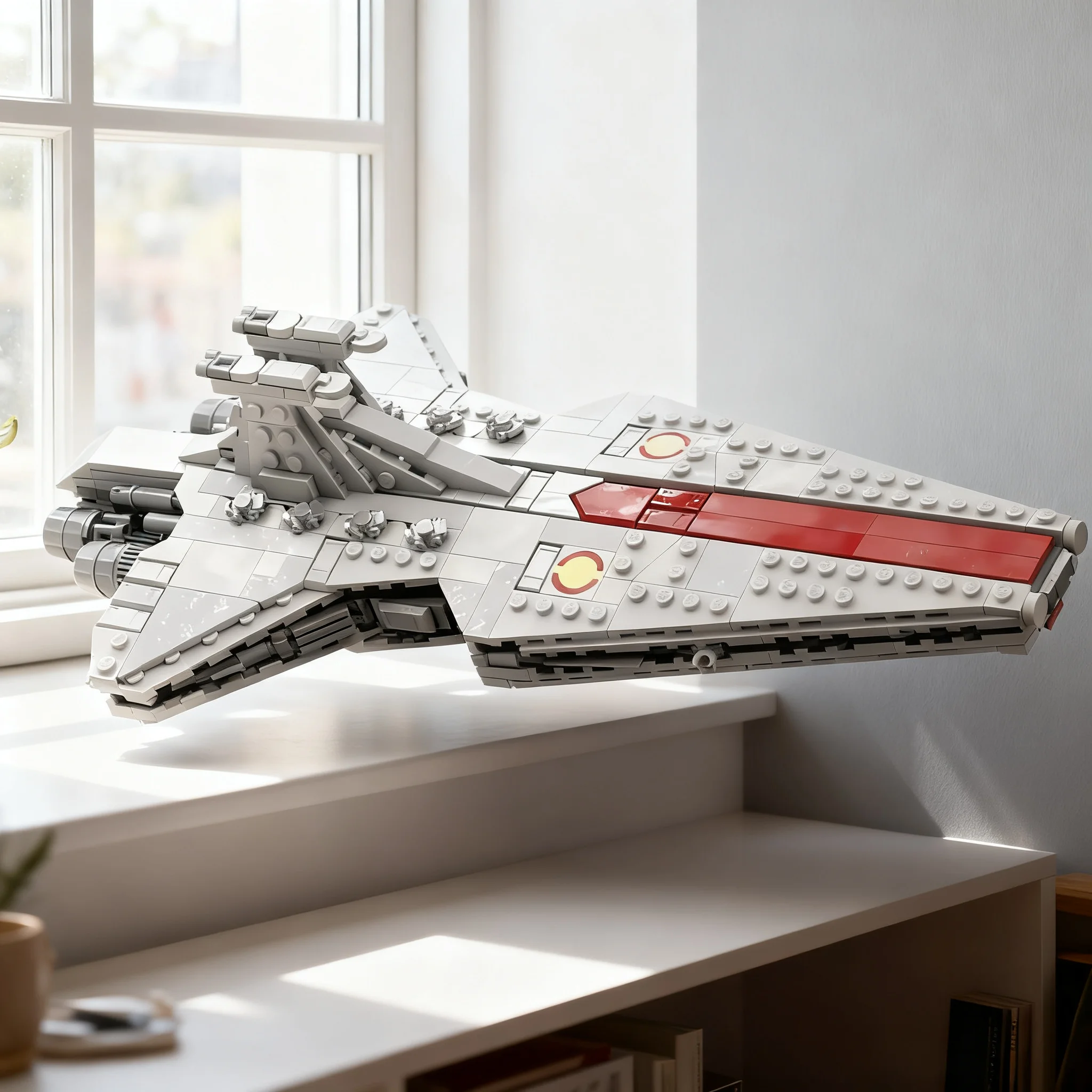 638pcs MOC Improved Midiscale Venator Stand Star Battle Model Building Blocks Toy Architecture Christmas Gift Assemble Idea DIY