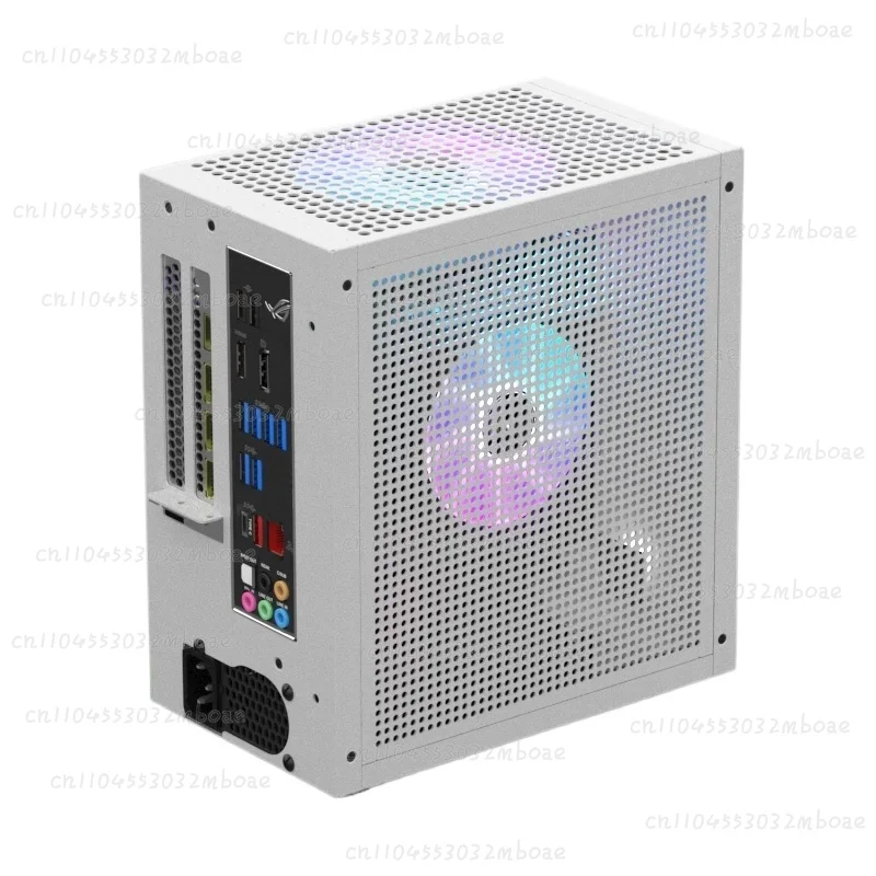 1U Small Form Factor Chassis M21 M31 with Semi-High Graphics Card Support 120mm Cooling for ITX Build