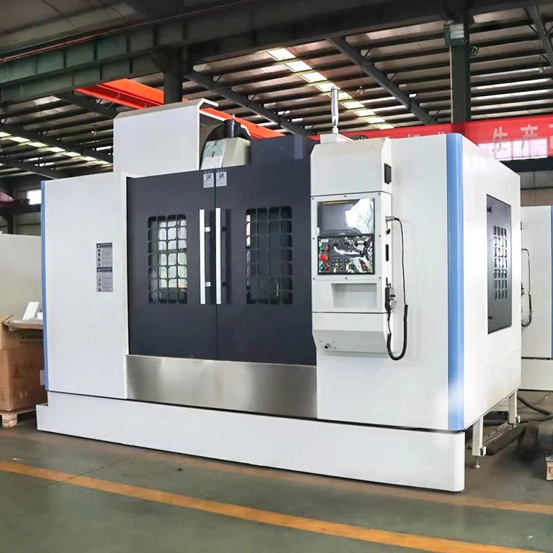GSK Controlled VMC1270 Vertical CNC Machining Center High Quality Automatic Linear Rails Robotic Interface CNC Milling Machine