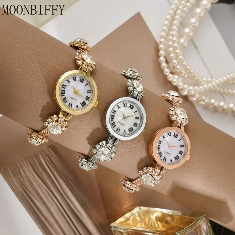 

Часы для женщин, модный элегантный золотой, серебряный браслет, кварцевые наручные часы, часы с застежкой на шнурке, подарок для влюбленных подруге