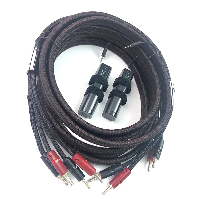 HIFI Comet DOUBLE STAR QUAD HiFi Audiophile Speaker Cable With 72V DBS For CD Player Amplifier Home Theater