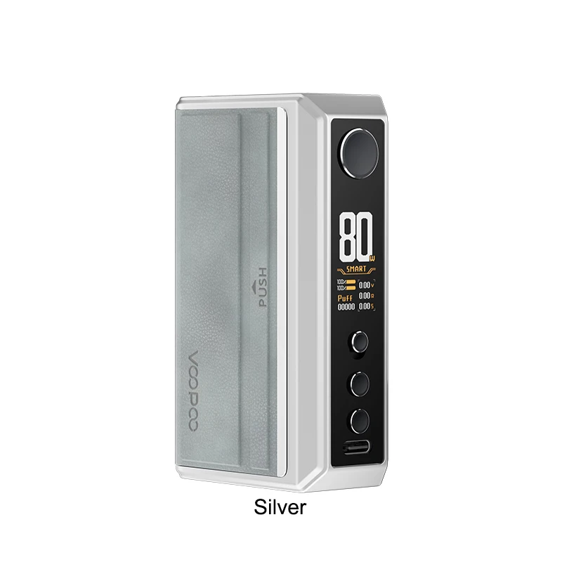 VOOPOO-جهاز سحب أصلي 5 Mod ، سيجارة إلكترونية ، ذكي ، RBA ، ECO ، وضع TC ، بطارية مزدوجة ، جين ، رقاقة TT ، W