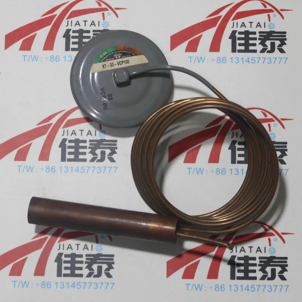 

KT33VCP100 Sporlan expansion valve KT33 power head KT-33-VCP100