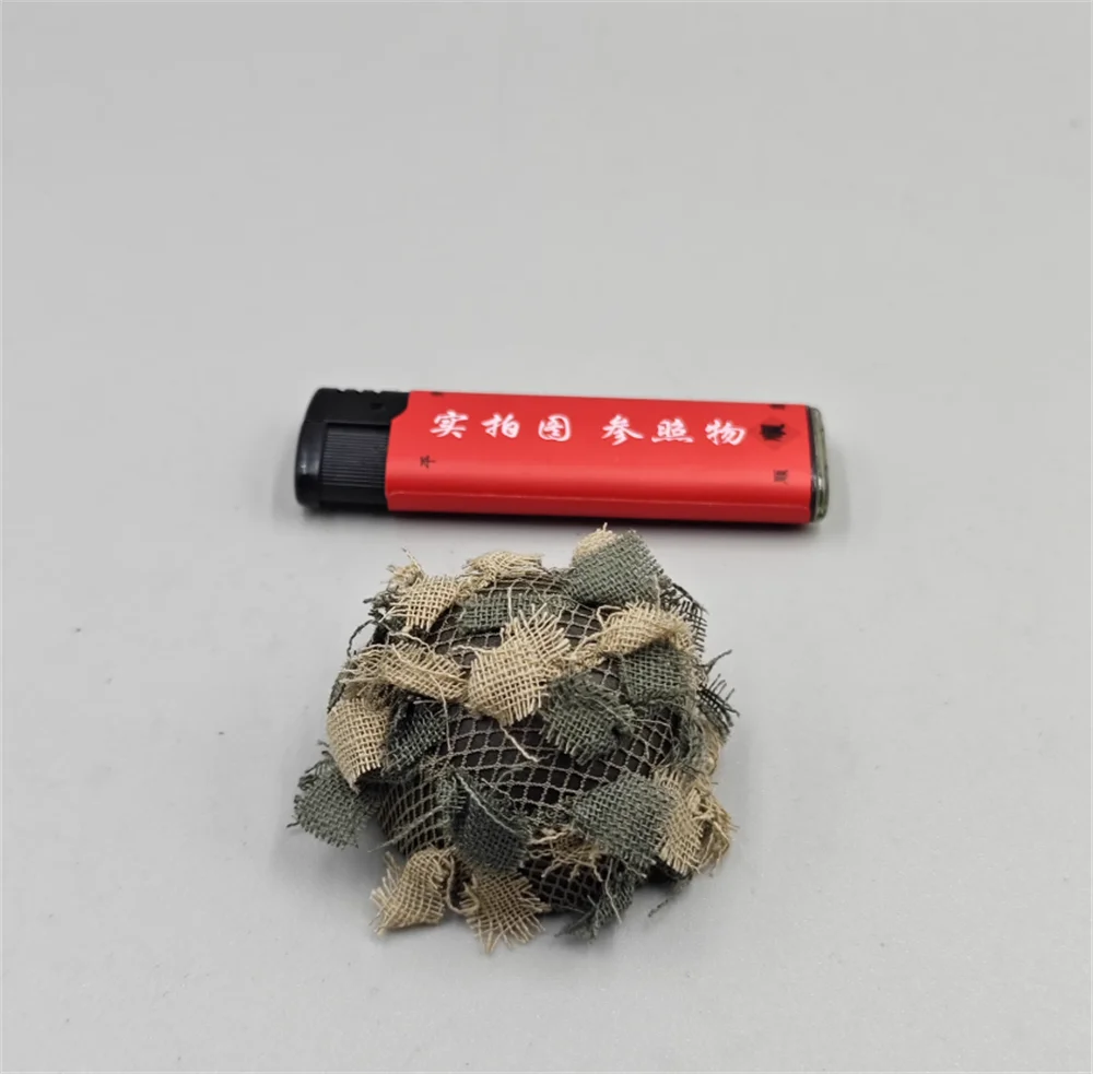 

1/6th DID D80135 WWII The British Soldier Commander Metal Helmet with Helmet Cover Mini Toys Model For 12" Doll Figure Collect