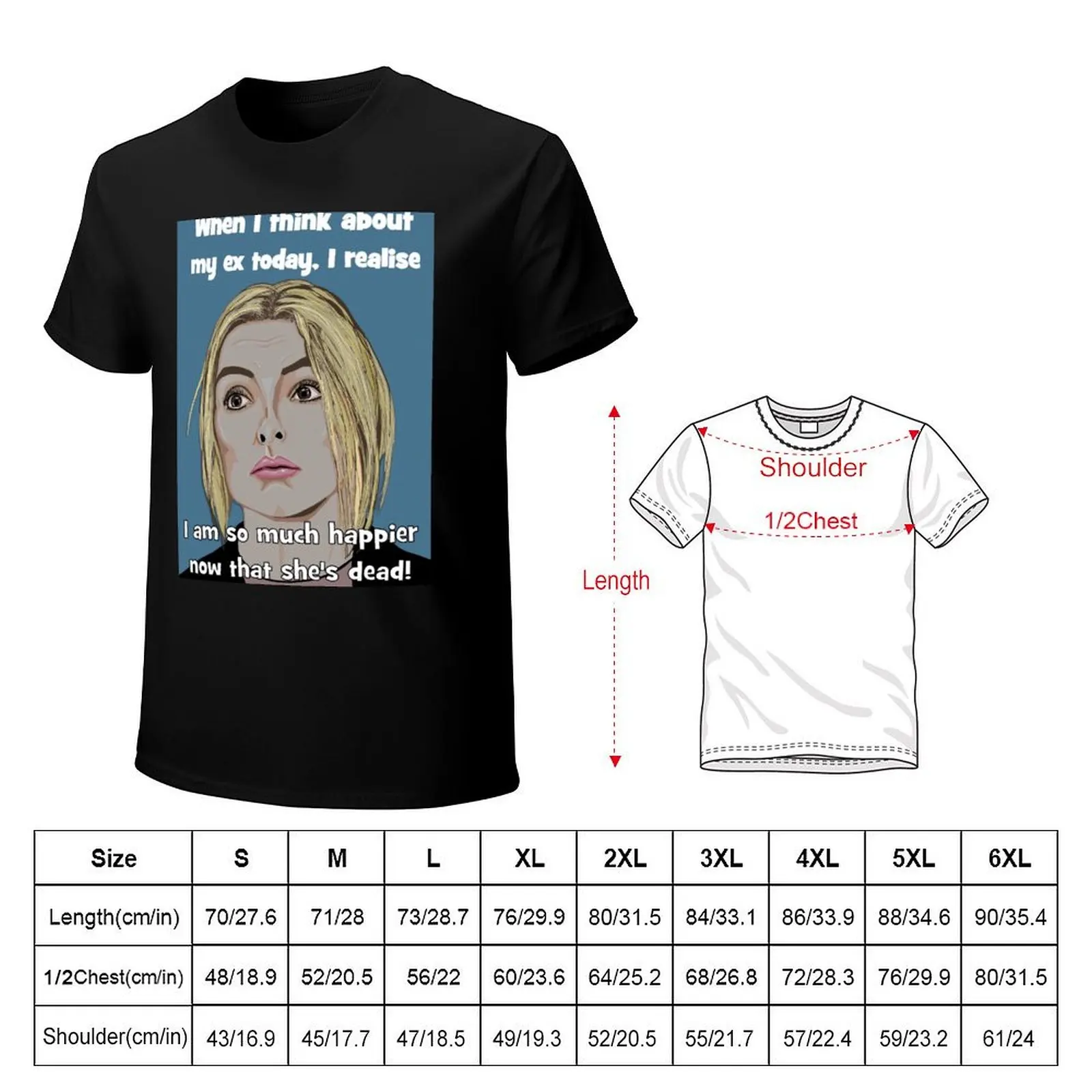 Villanelle - when I think about my ex T-Shirt Holiday Party T-Shirt for Men