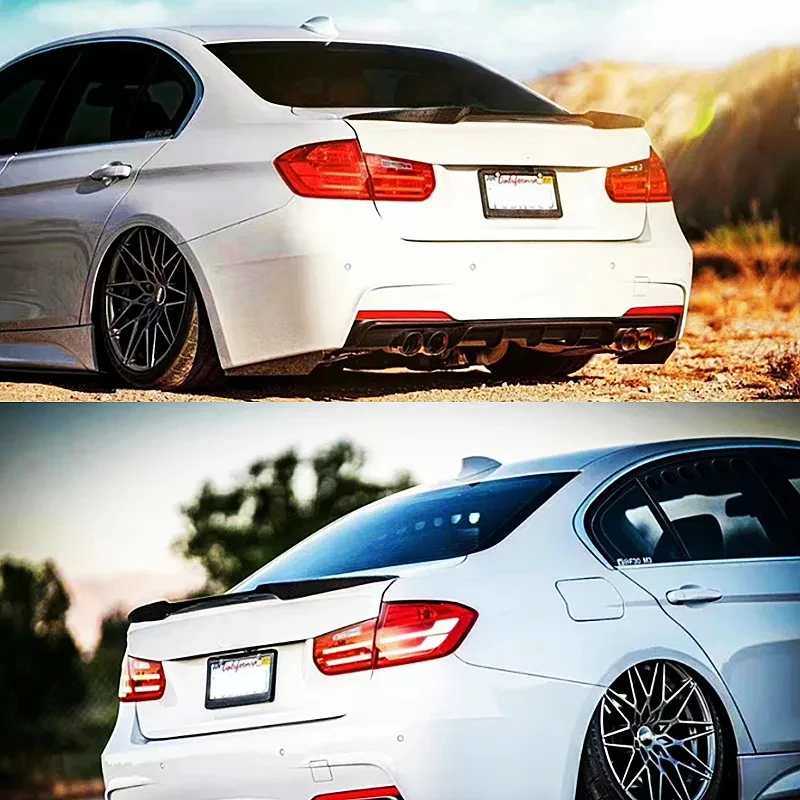 For 2013-2019 BMW 3 Series F30 F31 F35  Trunk Lid Rear Trunk Wing Spoiler M3 M4 MP PSM Style car Accessories