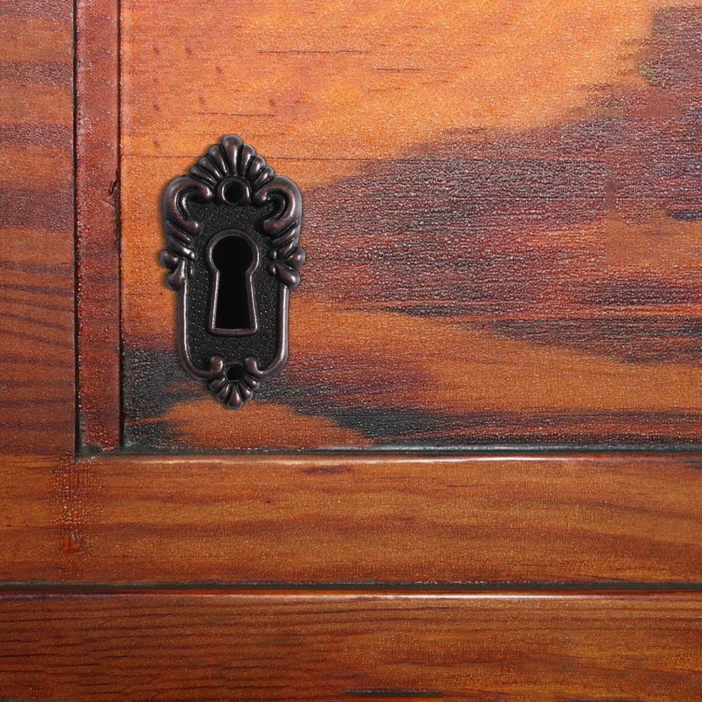 

6 Sets Furniture Locks Vintage Metal Dresser Latches for Wooden Boxes Jewelry Cases Cupboard Hardware Durable