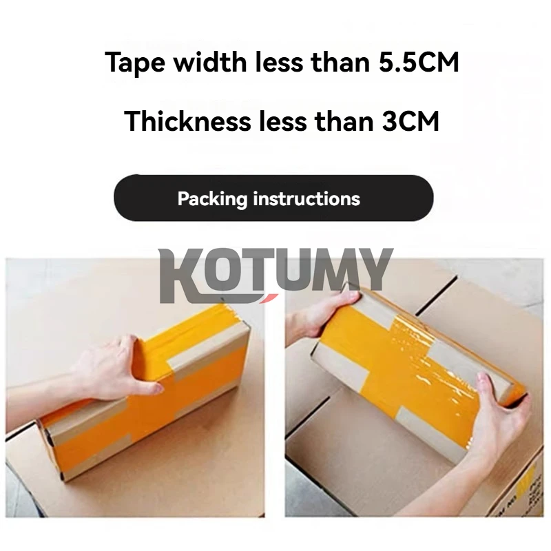 Manual Packaging Machine Transparent Tape Sealing Machine Multifunctional Express Packaging Tool