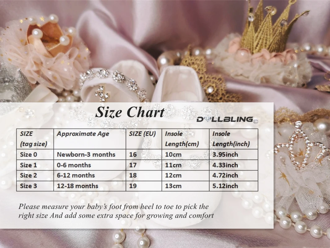 Dollbling Newborn Photography Baby Girl Royal Crown Personalized Gift Nursery Deco Bling Pink Rhinestone Shoes Headband Set