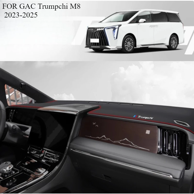 

FOR GAC Trumpchi M8 2023-2025 Car Dash Mat Dashmat Dashboard Mat Cover Sun Shade Dash Board Cover Carpet Accessories
