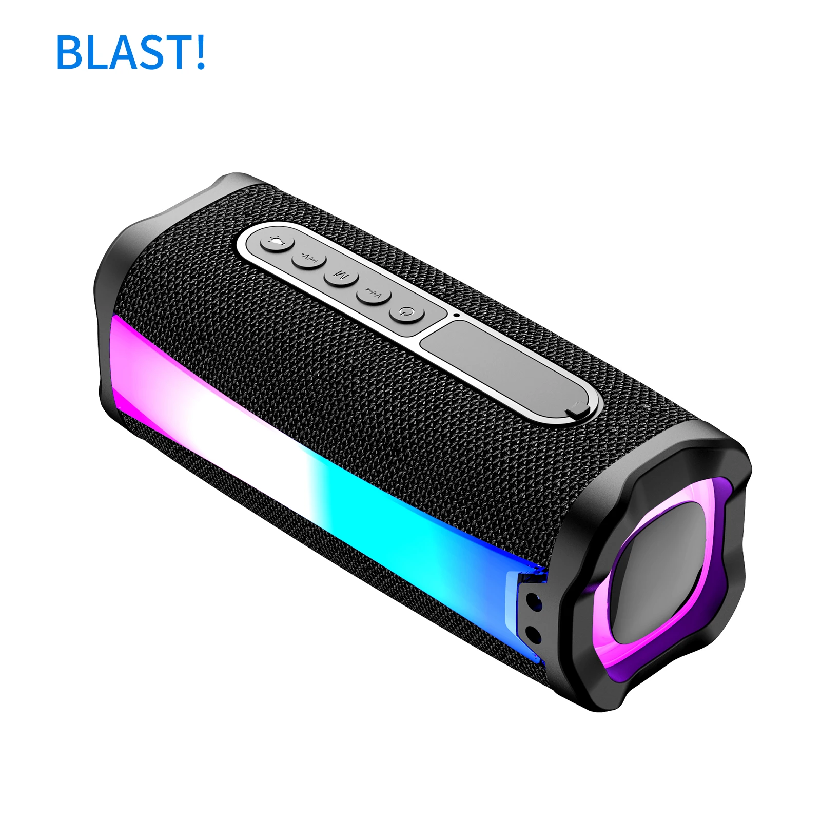 Wireless Speaker B BLAST! S1 18 Hours colorful LED Light Strong bass B BLAST! S1 Bluetooth speaker Type-C charging Cable 4400mAh