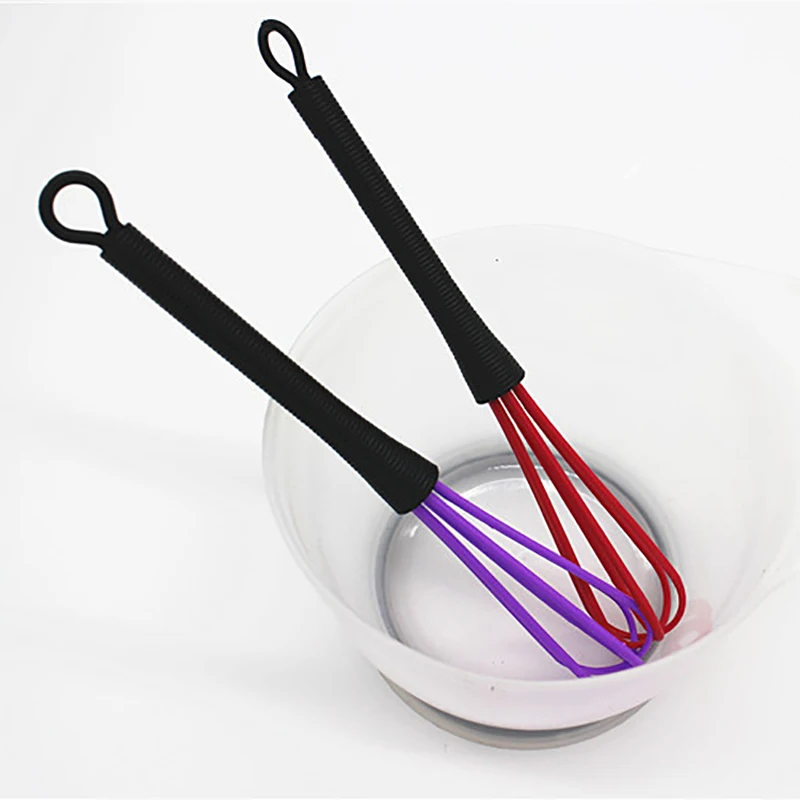 Professional Plastic Hairdressing Cream Whisk Hair Color Mixer Stirrer Hair Dyeing Brush Salon Styling Tools Barber Accessories