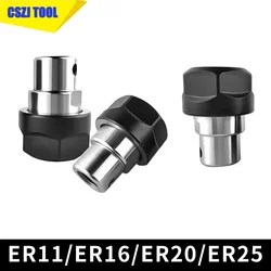 Er11 er16 er20 er25 Gewinde Werkzeug pfosten c16 c20 c25 Gravier maschine Bohrfutter er Werkzeug halter Motor Spindel gewinde Motorwelle