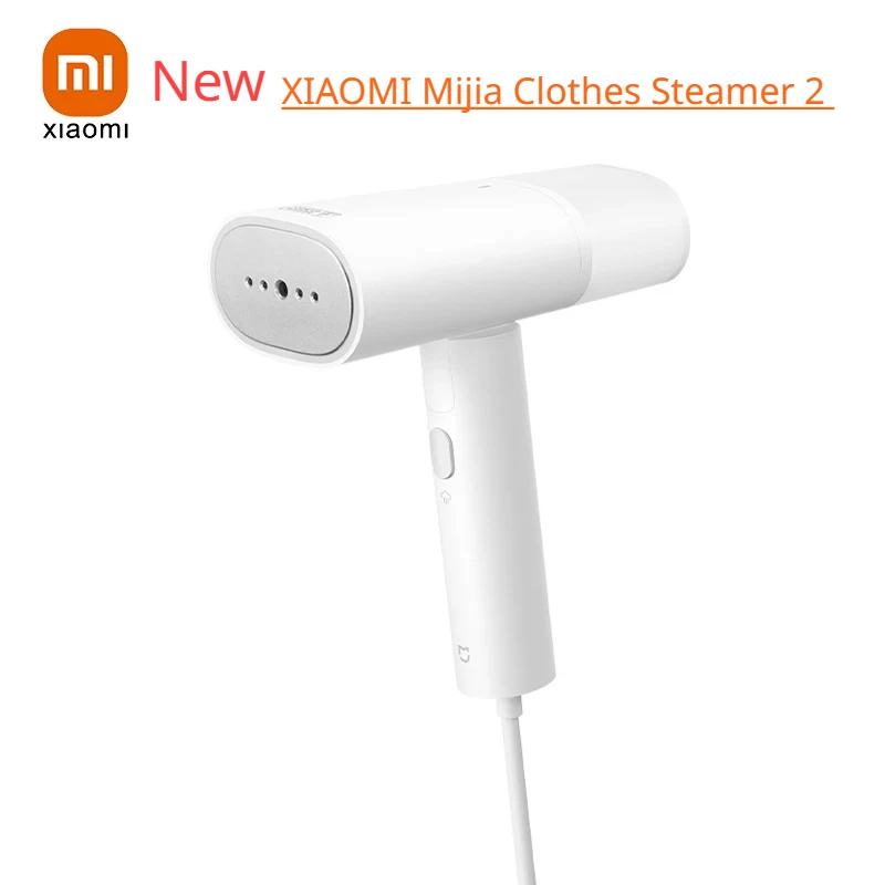 

2024 NEW XIAOMI Mijia Clothes Steamer 2 Foldable Handheld Garment Steam Iron Portable Home Appliance Iron Steamer for Travel