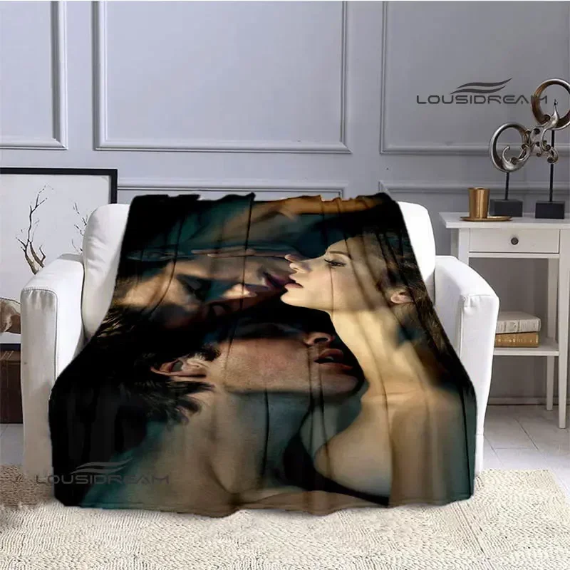 The Vampire Diaries Damon salvatore blanket flannel blanket home travel blanket children warm blanket bed linings birthday gift