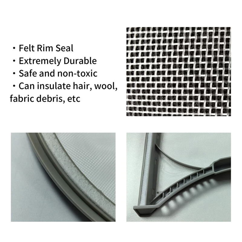 5231EL1003B กรองผ้าสำลีสำหรับ LG Kenmore เครื่องเป่าแห้งจอกระจกซัมซุงระบาย PS3527578 AP4440606