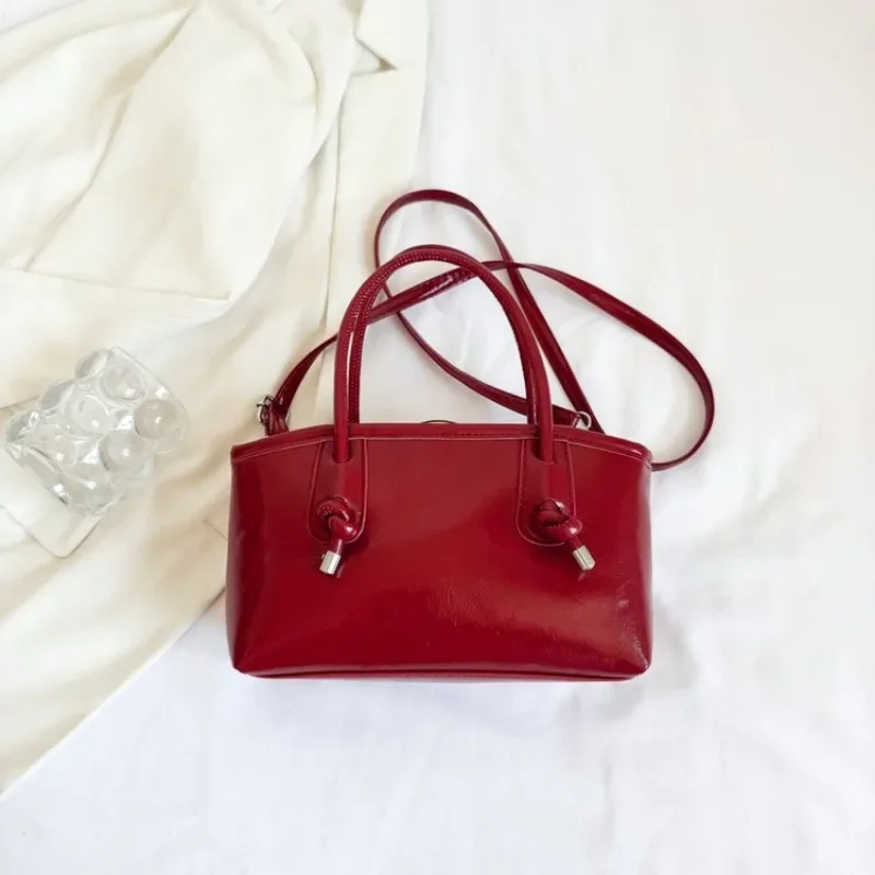 Stunning Retro Daily Use Portable Popular Simple Design Shopping Bag Handbag Suitable During A City Walk