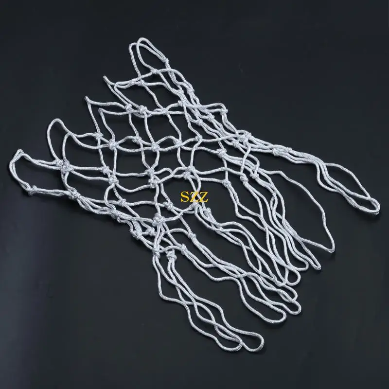 Deluxe Non Non Whip Replacement Basketball Net Dersough Rugged Nylon Hoop Goal สำหรับ RI