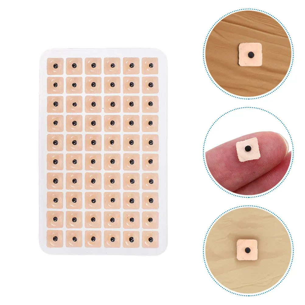 

20 Sheets Disposable Ear Acupressure Patches Ear Bean Stickers Easy Application Small Size Frequent Pressing for Therapeutic