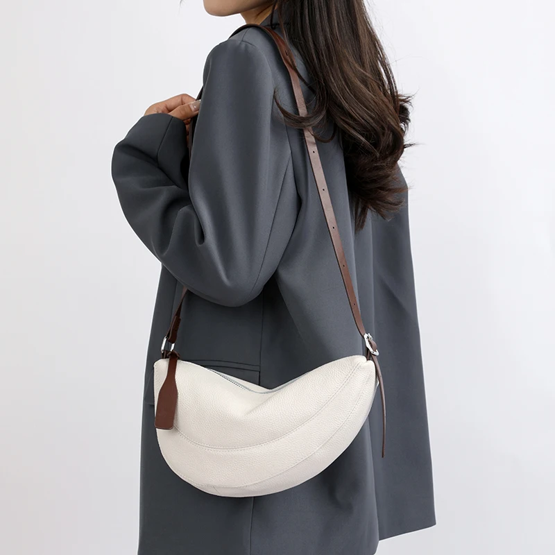 Tas Tote Desainer Bergaya Bahu Klasik Kulit Wanita Elegan Tas Tangan Selempang Mewah Untuk Kehidupan Modern Sehari-hari