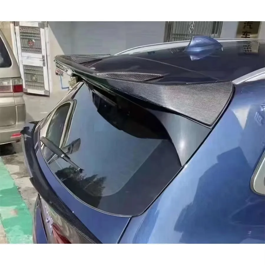 For BMW X3 G01 2018+ Carbon Fiber Tail fins Top Wing Rear Spoiler Duckbill Car Wing Retrofit Middle Wing Car Accessories