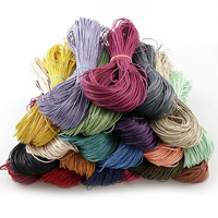 21Colors 1mm 70M Waxed Thread Polyester Cord Wax Coated Strings For Braided Bracelets DIY Leather Craft Sewing Line Wire