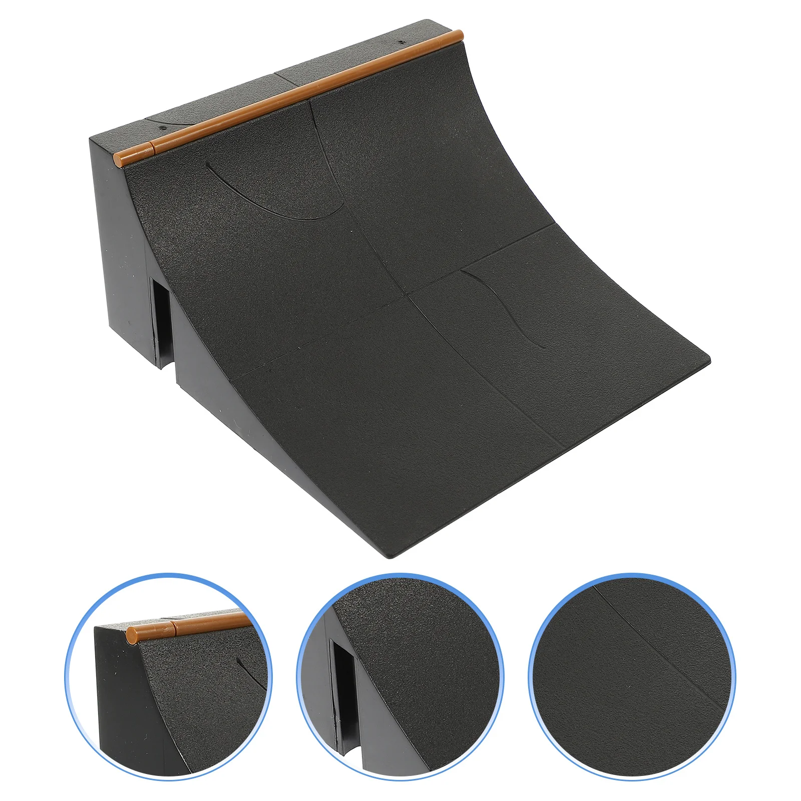 Mini Finger Skateboard Park Feine Verarbeitung Langlebige Rampe Kreative Finger Skateboard Hindernis Kunststoff Rampe Teile