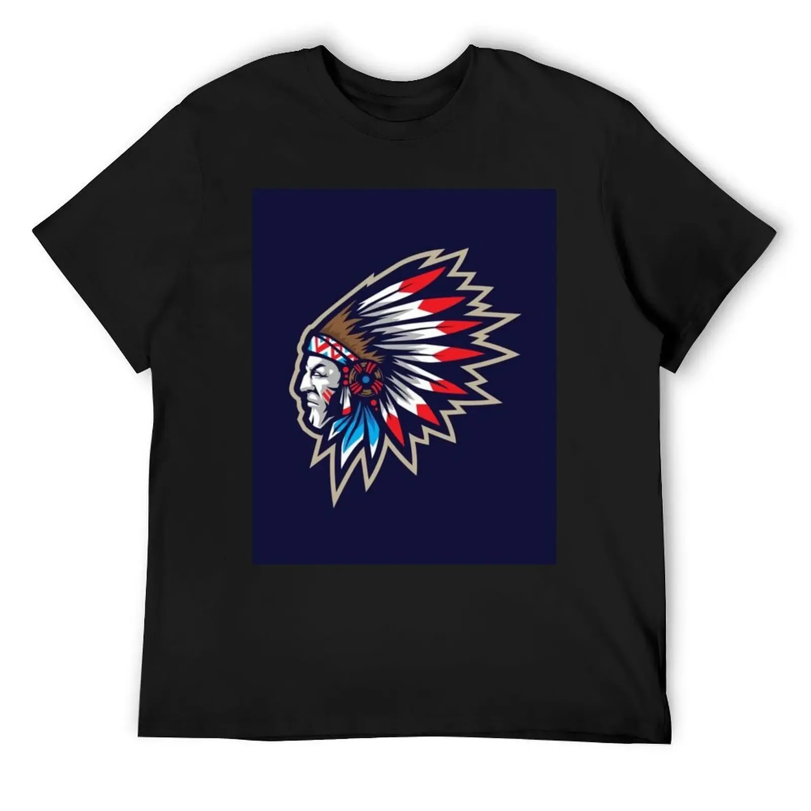 

Tribe Head mascot T-Shirt luxury clothing labubu T-shirts oversize vintage funny meme t-shirts vintage t shirt men