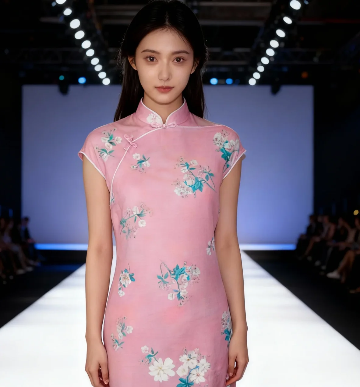 

100% Pure Ramie Fabric High Quality Summer Dresses Sewing Chinese Thin Style Robe Meters Tissu Lion Abaya Digital linen fabric