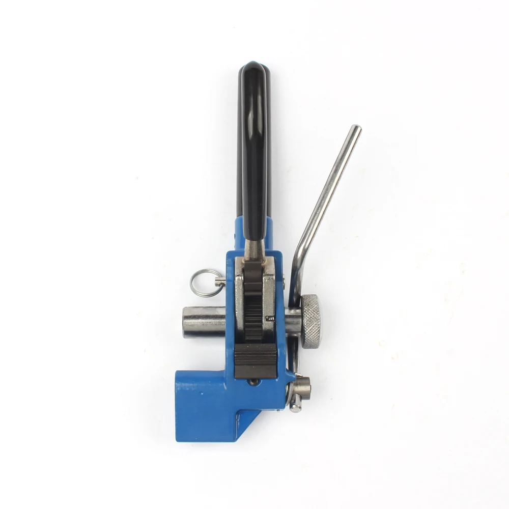 Stainless Steel Cable Tie Gun  Stainless Steel Zip Cable Tie plier bundle tool for width 4.6-19mm thickness 0-0.8mm Blue