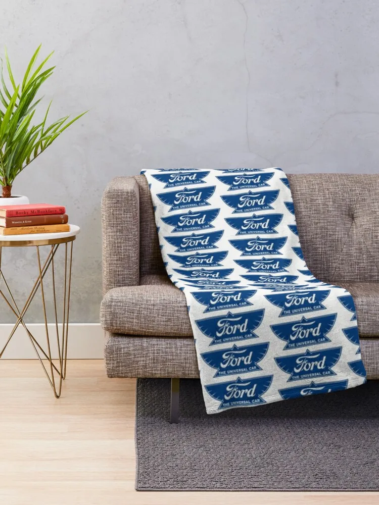 Ford Motor Company Vintage Classic Logo (1912 to 1917) Throw Blanket Heavy decorative Blankets For Sofas Thin Blankets