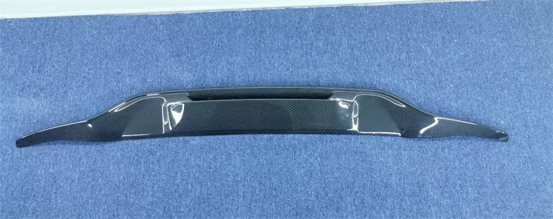 لمرسيدس بنز W222 S450L 2017 2018 2019 2020 2021 ReaI ألياف الكربون الوفير الخلفي الشفة المفسد عدة