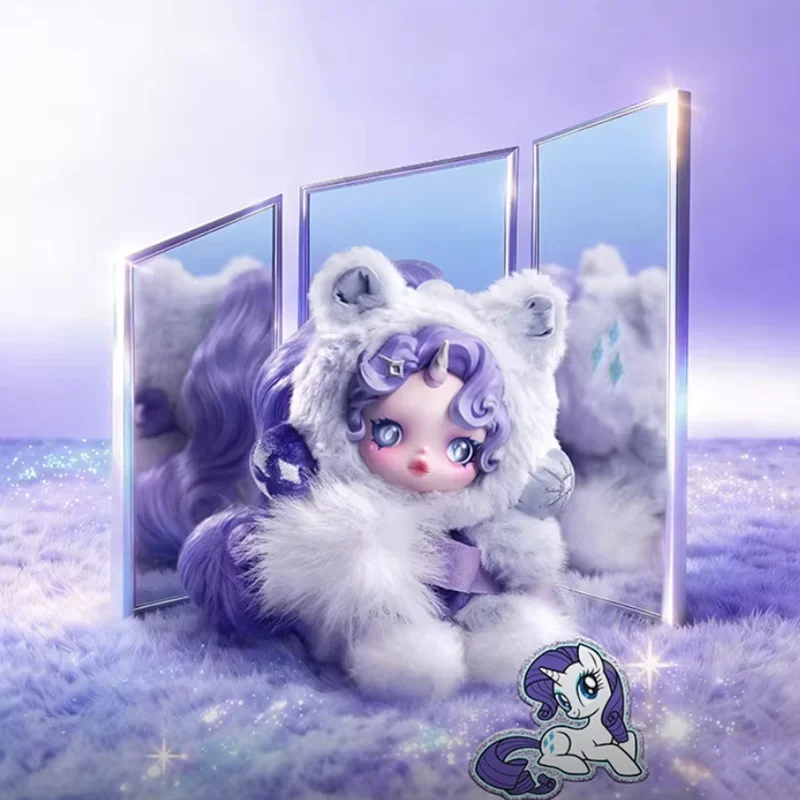 POP MART SKULLPANDA x My Little Pony Serie Pluche Poppenhanger Mystery Box Pony Collectible Ideaal voor Fans en als Cadeau