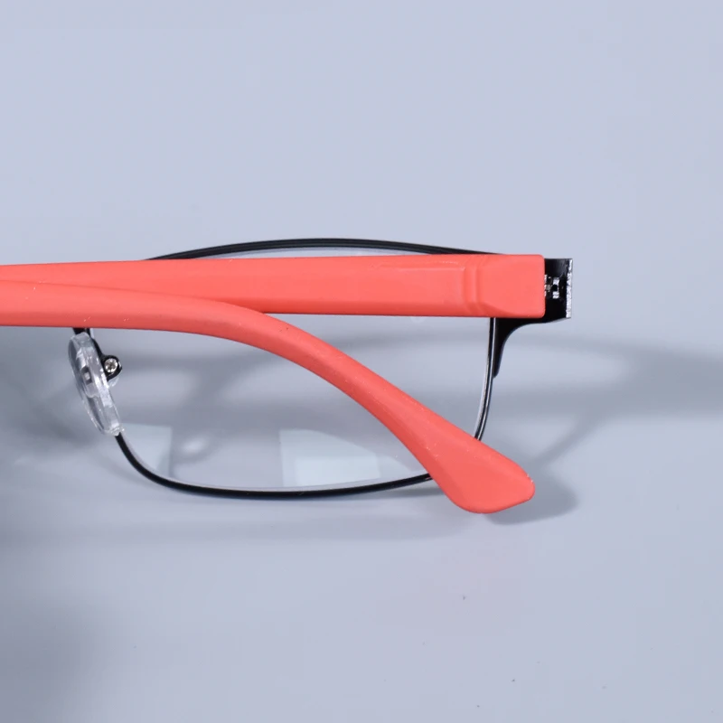 Edelstahl Lesebrille Männer Business Presbyopie Brille Männlich Anti Blau Licht Brillen Frühling Scharnier + 100 + 125 + 150 + 175 – Detail 23