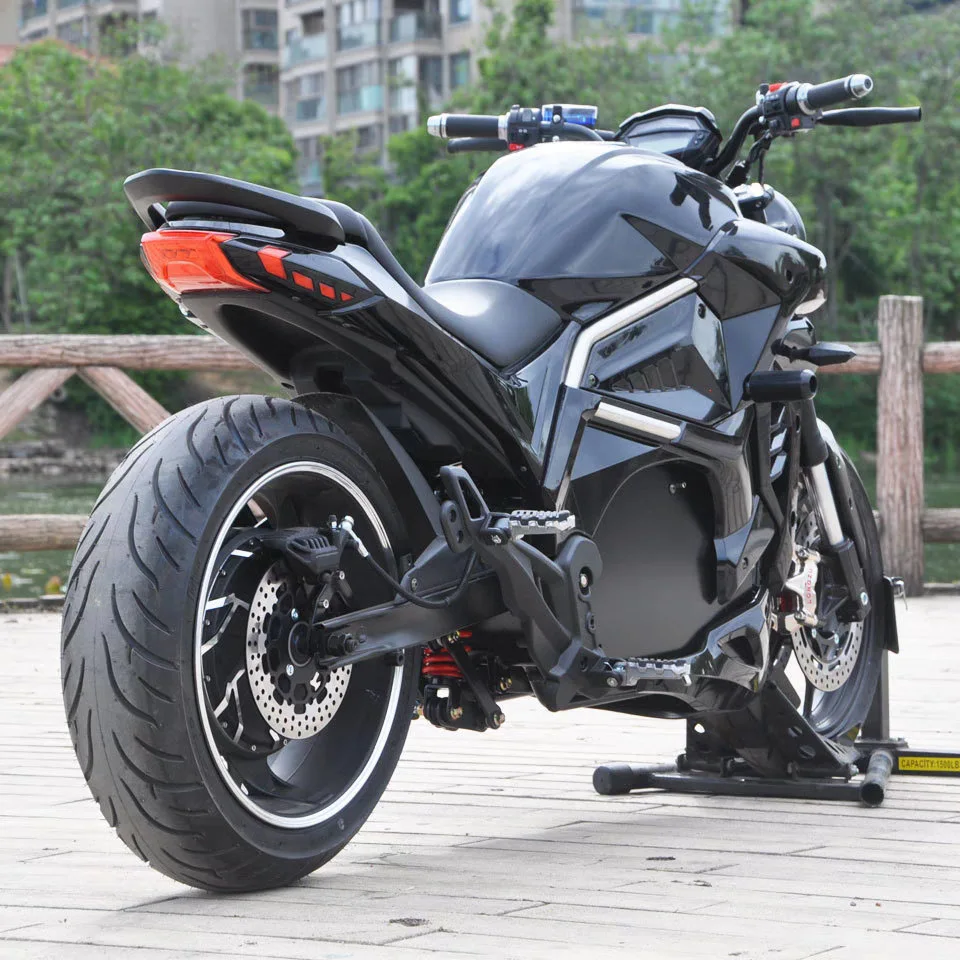 2026 Customized OEM/ODM 5000W 120km/h Speed Long Range Electric Sport Motorcycle for Adults