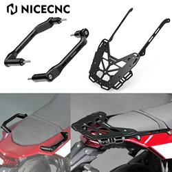 For 2019-2024 Yamaha Tenere 700 XTZ 700 Passenger Rear Grab Handle/Rear Luggage Rack Cargo Top Case Bracket T700 Rally Edition