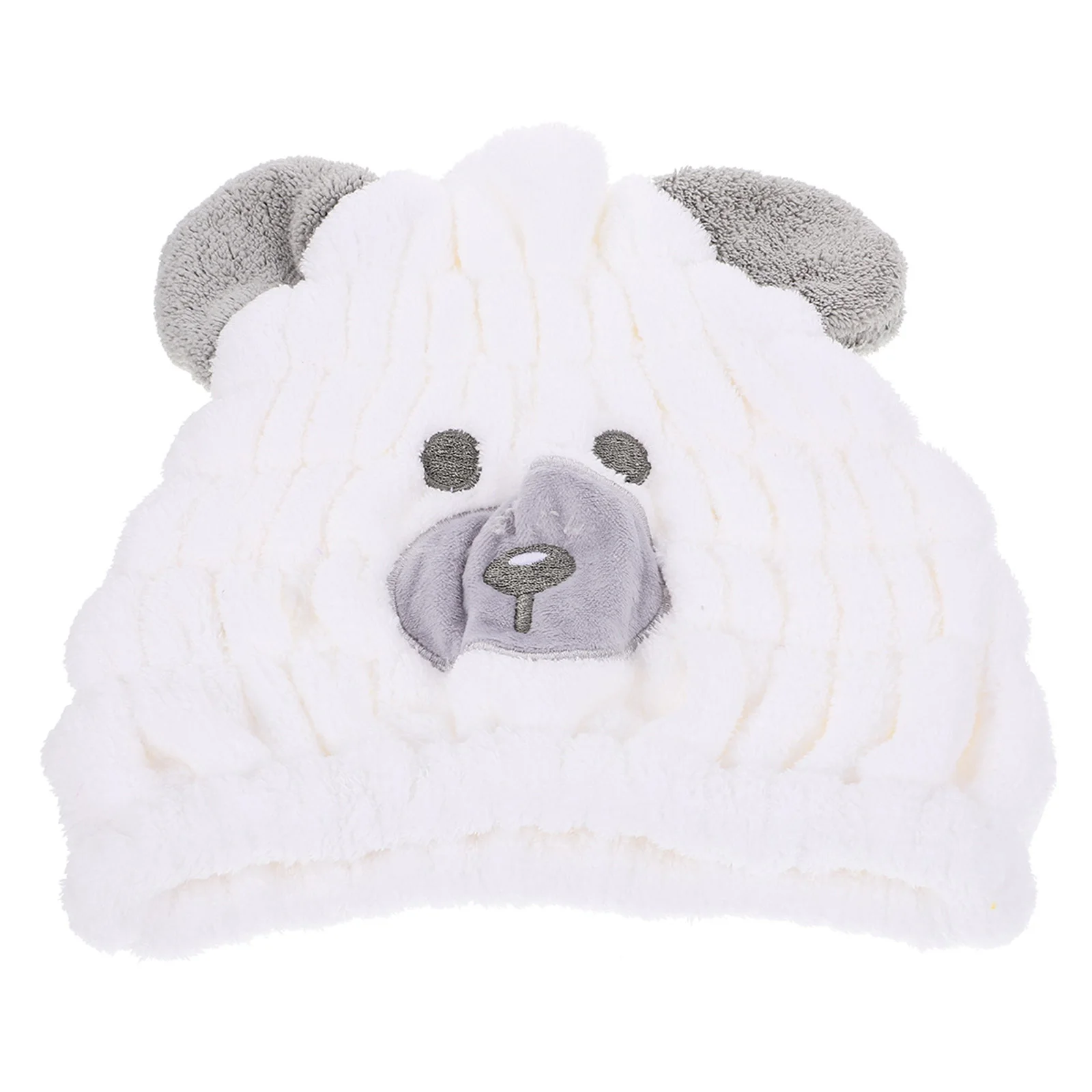 

Absorbent Drying Hat Coral Fleece Towel Wrap for Kids Soft Comfortable Practical Design Hair Drying Caps
