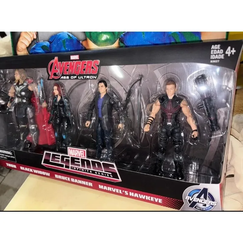 New Original Hasbro Marvel Legends Series THOR BALCK WIDOW BRUCE BANNER HAWKEYE Action Figure Model Toys Gift