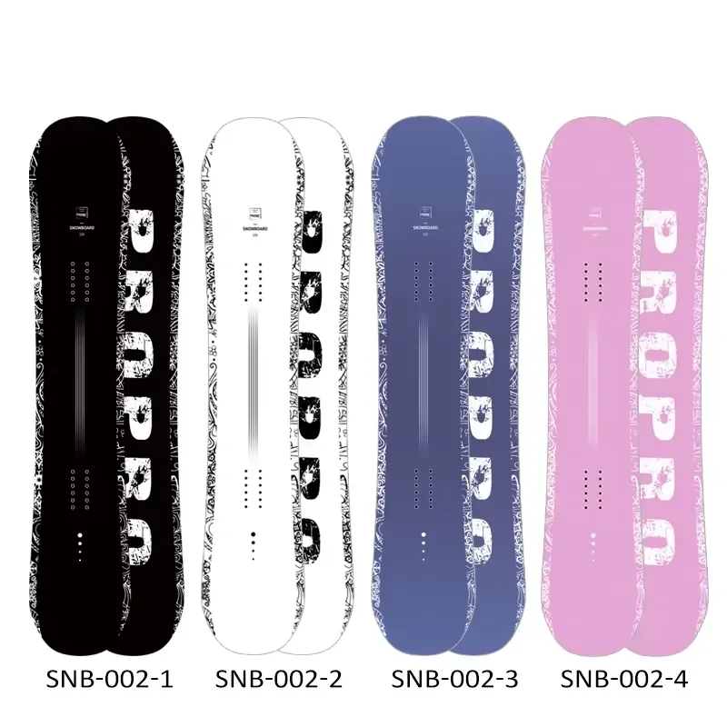 PROPRO Adult Winter Sports All-Terrain Snowboard Wholesale Poplar Wood Core for Intermediate to Advanced Riders for