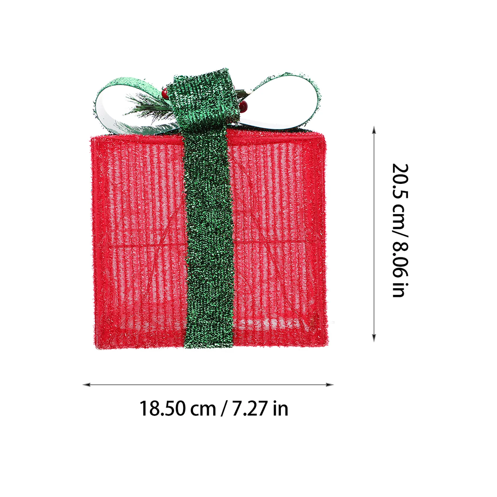 مصابيح سلسلة عيد الميلاد 3 تصميم صندوق هدايا قابل لإعادة الاستخدام صديقة للبيئة أضواء الزخرفية أضواء سلسلة LED لعيد الميلاد