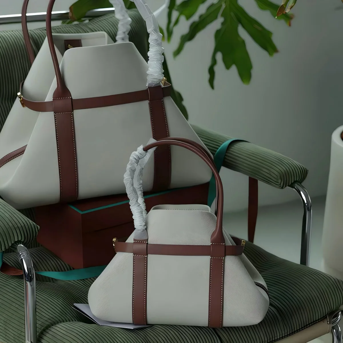 

Женская сумка-тоут ручной работы из оригинального качественного холста и кожи, в стиле пэчворк, классическая модная сумка через плечо для повседневного использования.