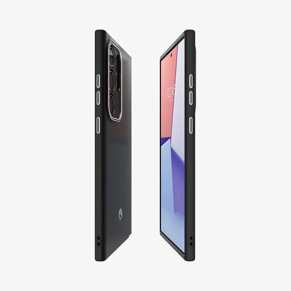 Spigen Carbon Fiber Magnetic Case For Samsung Galaxy S25 Ultra S24 S23 Ultra For Magsafe Wireless Charge Shockproof Matte Cover - 5