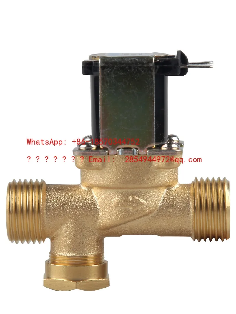 L Solar Automatic Water Supply Solenoid Valve 4 Points 12V Water Inlet Valve Water Heater All Copper Normally Closed Valve