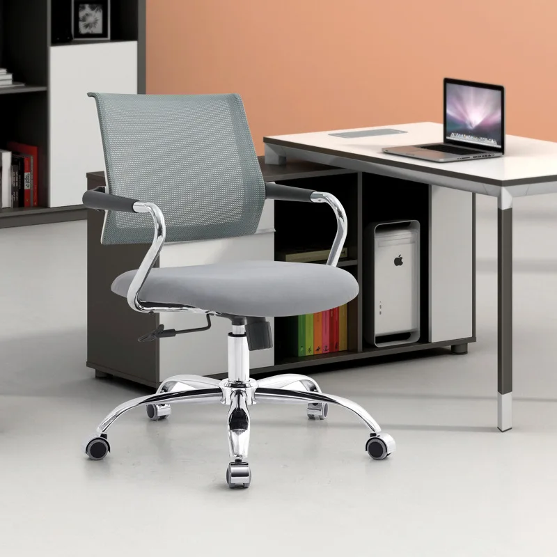 YFY Modern Computer Chair Simple Conference  Back Can Lift Staff Office  Chess and Card Room Four-legged Mahjong