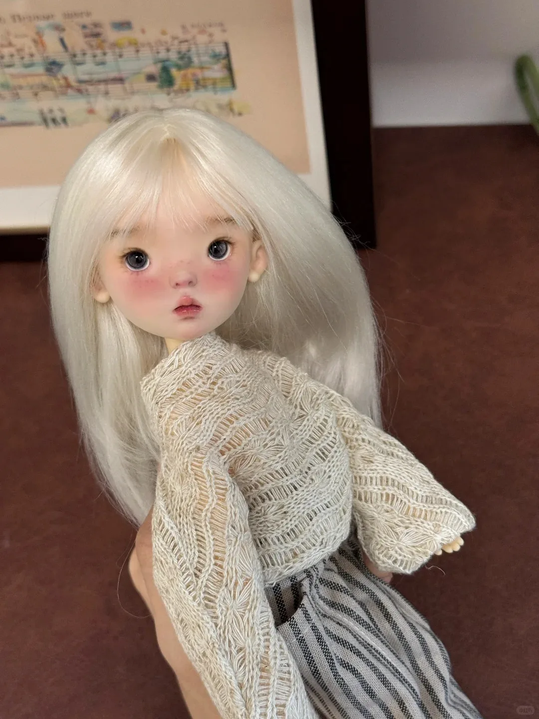 

1/6 масштаб Landoudou BJD кукла милая красивая девушка макияж высококачественная игрушка из смолы детский ангел подарок с артикуляцией Бесплатная доставка