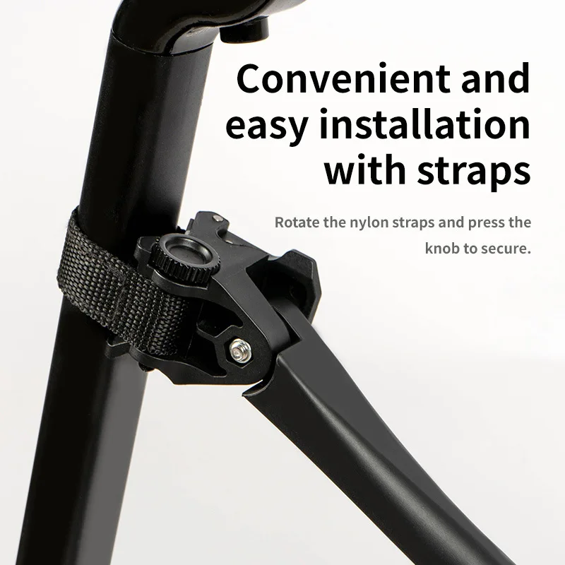 واقي الطين القابل للتعديل للدراجة الجبلية في الهواء الطلق، واقي الطين الخفيف للغاية المضاد للانزلاق، ملحقات بلاط الطين العالمية #2