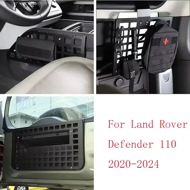For Land Rover Defender 110 2020-2024 aluminum alloy car multi-functional luggage rack bag rack car modification accessories