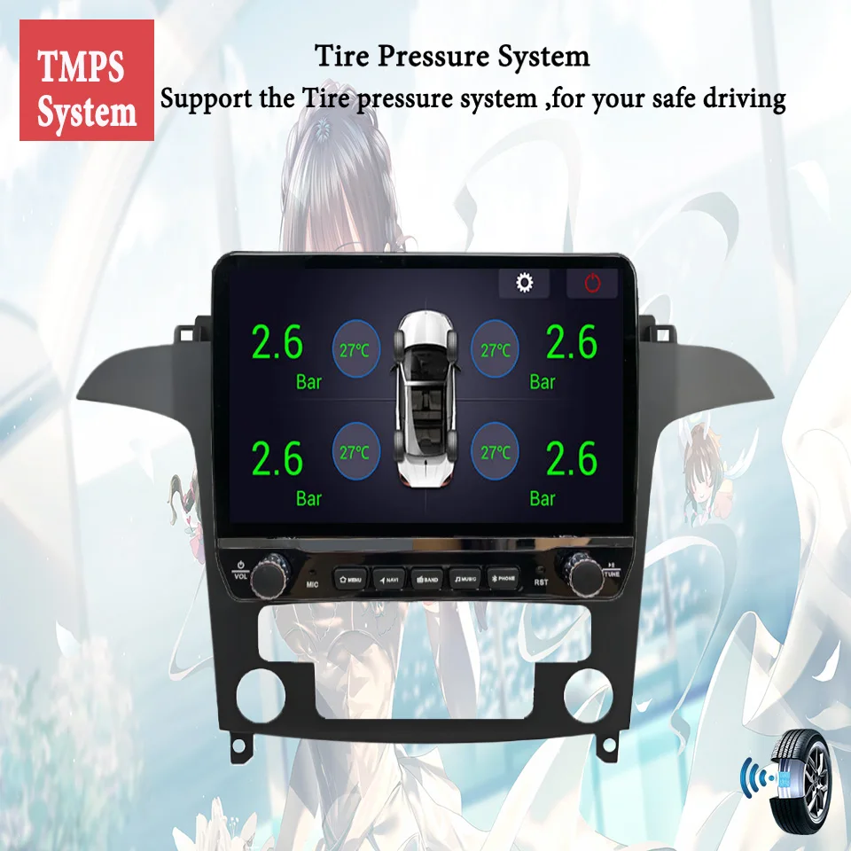 2Din Android 14 Autoradio Multimedia PC Tablet For Ford S-MAX S MAX 2006-2015 GPS DVD Video Music Player Car Intelligent Systems