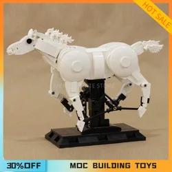 515PCS Customized MOC Modular Galloping Horse Model Building Blocks Technology Bricks DIY Creative Assembly Toys Holiday Gifts